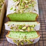 Pistachio Bread Recipe on a plate