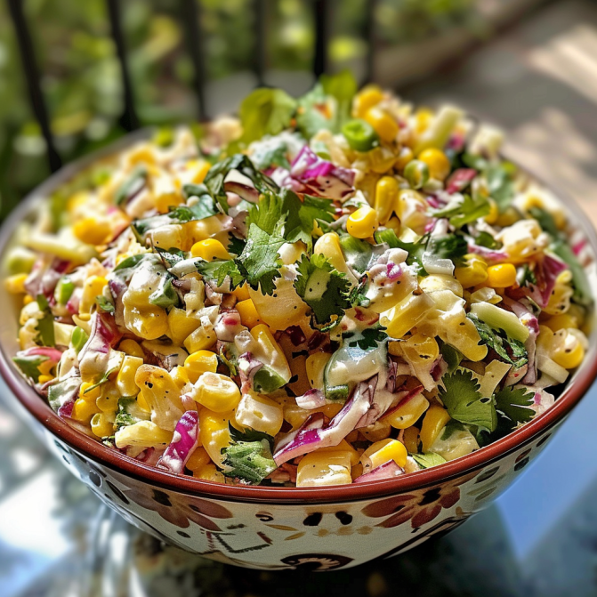 Mexican Street Corn Coleslaw