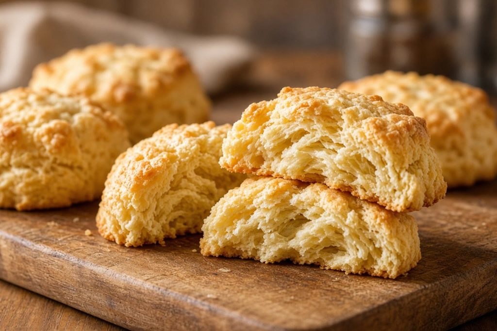 Flaky buttermilk biscuits