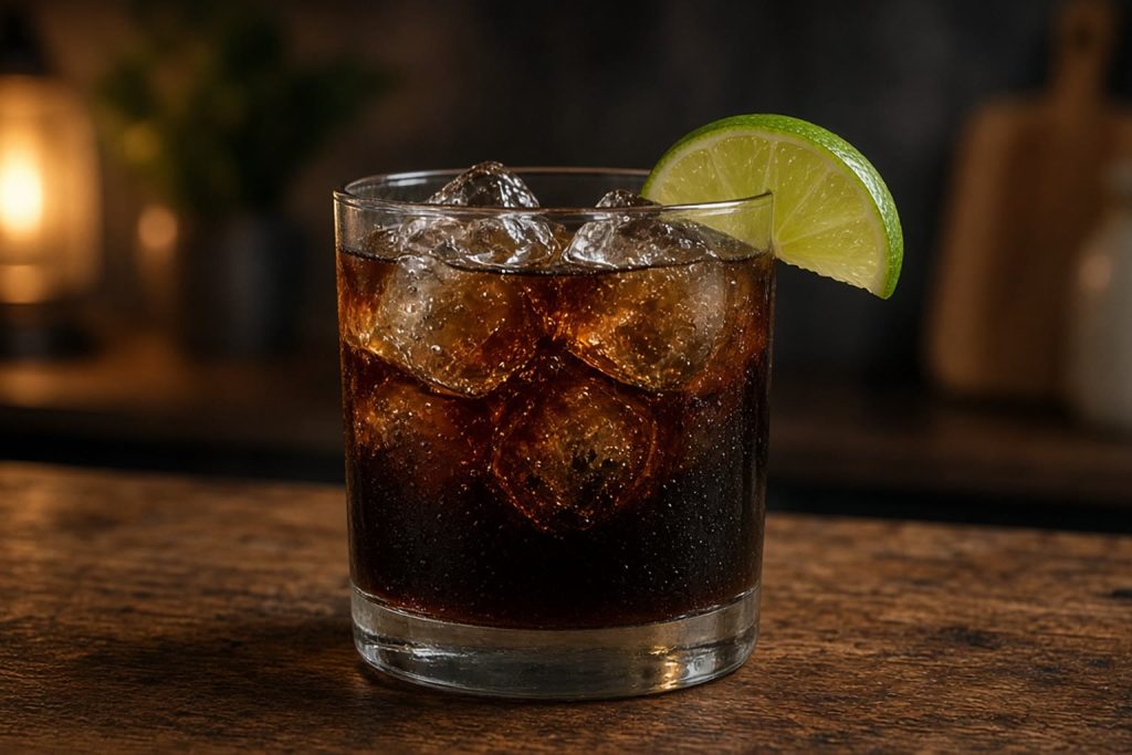 Dark and stormy with lime