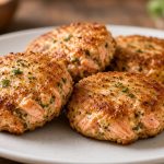 Pan-fried salmon patties