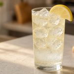 Tom Collins with lemon